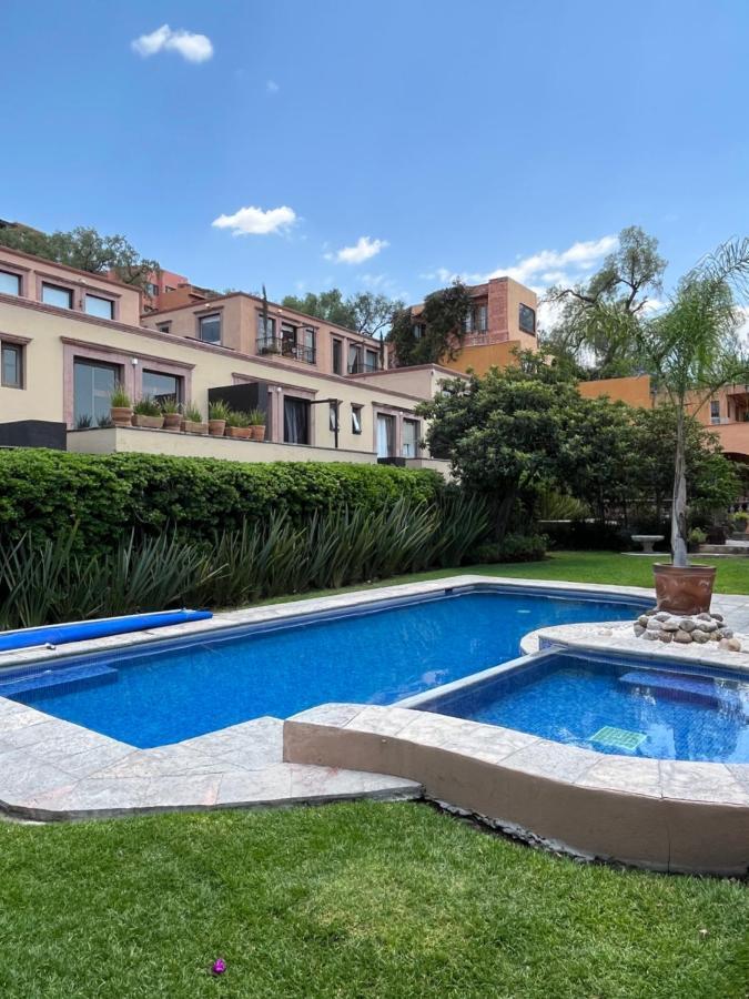 Cousy Condo In The Historic Center Of San Miguel De Allende, Incredible View, Pool, Bbq, 3 Blocks From The Main Parish San Miguel de Allende Dış mekan fotoğraf